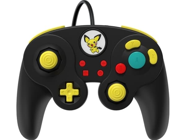 PDP Wired Fight Pad Pro - Pichu - spelkontroll - kabelansluten - för Nintendo Switch