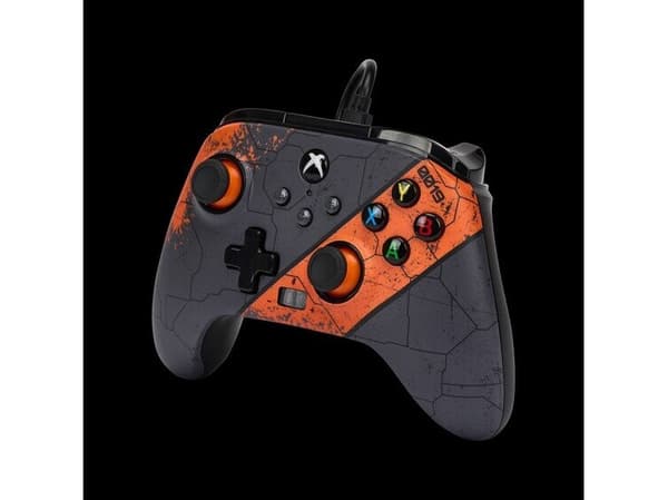 PowerA XBGP0019-01, Gamepad, Xbox Series S, Xbox Series X, Wired, USB, USB Type-C, Black, Orange