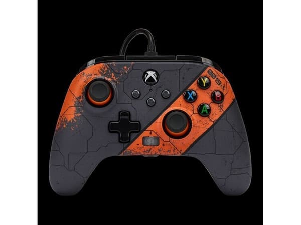 PowerA XBGP0019-01, Gamepad, Xbox Series S, Xbox Series X, Wired, USB, USB Type-C, Black, Orange