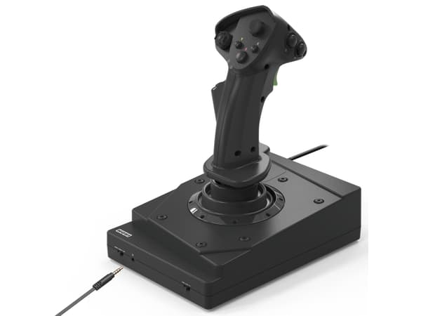 Hori HOTAS, Flystikke, PC, Xbox One, Xbox Series S, Xbox Series X, D-pute, Menyknapp, View button, Koblet med ledninger (ikke trådløs), USB, Sort