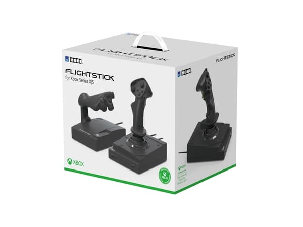 Hori HOTAS, Flystikke, PC, Xbox One, Xbox Series S, Xbox Series X, D-pute, Menyknapp, View button, Koblet med ledninger (ikke trådløs), USB, Sort