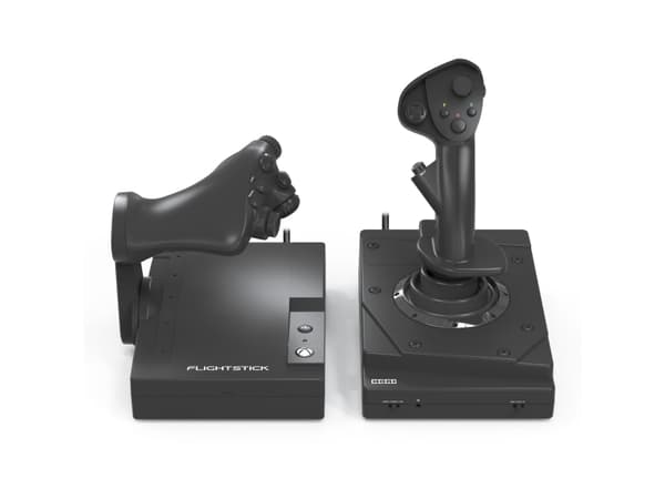 Hori HOTAS, Flystikke, PC, Xbox One, Xbox Series S, Xbox Series X, D-pute, Menyknapp, View button, Koblet med ledninger (ikke trådløs), USB, Sort