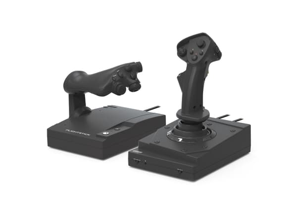 Hori HOTAS, PC, Xbox One, Xbox Series S, Xbox Series X, D-pute, Menyknapp, View button, Koblet med ledninger (ikke trådløs), USB, Sort, Microsoft Fli