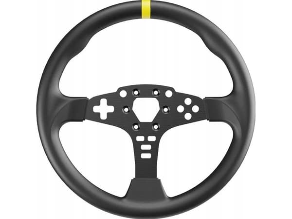 Moza Racing RS046, PC, Rattmodifikation, Svart, Gjuten aluminium, Mikrofiber, Moza, 1 styck