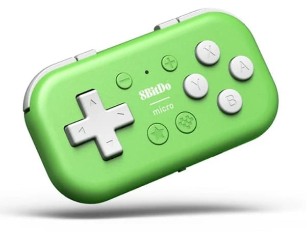 8Bitdo Micro, Spelplatta, Android, Nintendo Switch, PC, iOS, D-pad, Trådlös, USB, USB Type-C