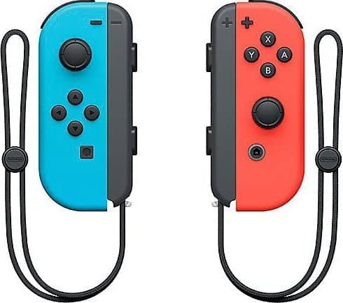 NINTENDO Joy-Con (R) - Joy-Con gamepad(Left) - håndkonsoll - trådløs - blå, rød - for Nintendo Switch