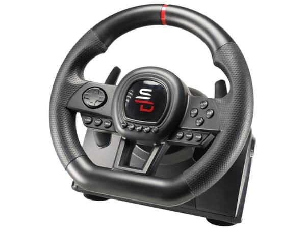 Subsonic SA5658, Steering wheel + Pedals + Joystick, PlayStation 4, Xbox One, Xbox One S, Xbox One X, Xbox Series S, Xbox Series X, D-pad, Options bu