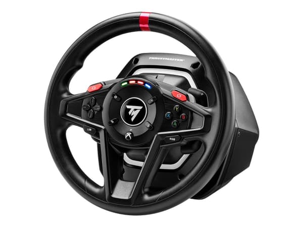 ThrustMaster T128 - Ratt- och pedaluppsättning - kabelansluten - för PC, Sony PlayStation 4, Sony PlayStation 5