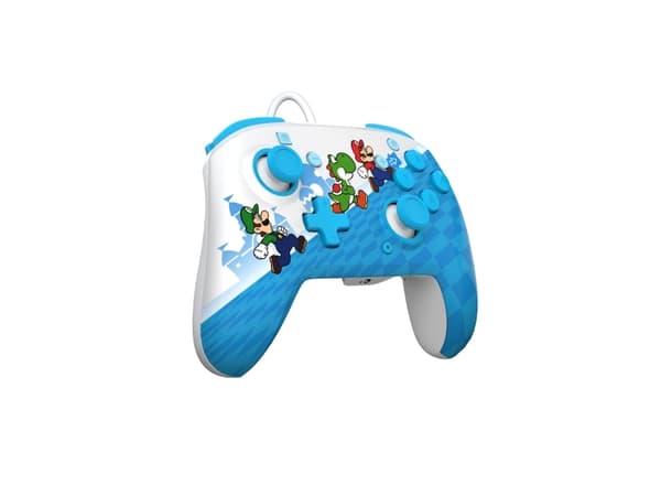 PDP Rematch: Mario Escape, Gamepad, Nintendo Switch, Nintendo Switch Lite, Nintendo Switch OLED, D-pute, Hjem-knapp, Analog/digital, Koblet med ledni