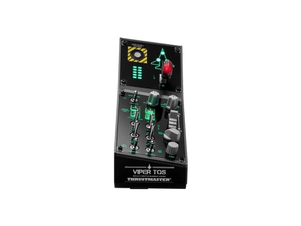 Thrustmaster VIPER Panel, Ohjain + moottorin ohjausvipu, PC, Langallinen, USB, Musta, Kaapeli