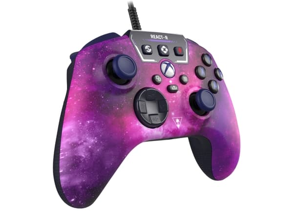 Turtle Beach React-R - Spelkontroll - kabelansluten - nebulosa - för Microsoft Xbox Series X, Microsoft Xbox Series S, Microsoft Xbox One, PC