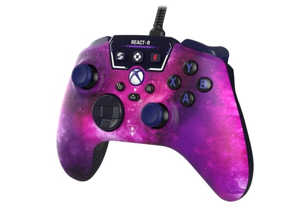 Turtle Beach React-R - Spelkontroll - kabelansluten - nebulosa - för Microsoft Xbox Series X, Microsoft Xbox Series S, Microsoft Xbox One, PC