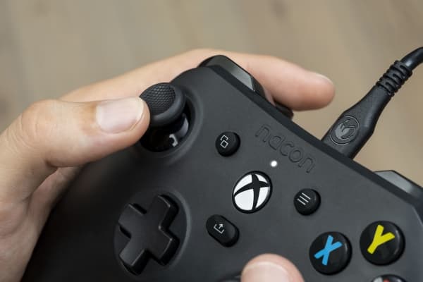 NACON XBXEVOL-X, Gamepad, Xbox, D-pad, Menu button, Wired, USB, Black