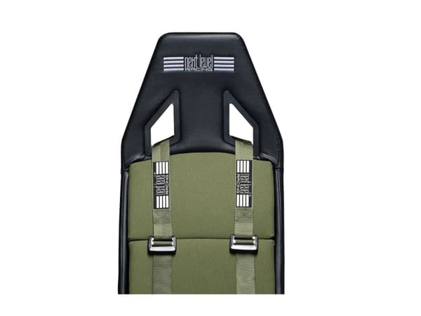 Next Level Racing Boeing Military Edition - Flysimulator cockpit - ergonomisk - lerret, høydensitetsskumplast, polyuretanlær - grønn
