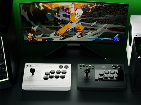 8Bitdo Arcade Stick, Joystick/Styrepinne, PC, Xbox One, Xbox One S, Xbox One X, Xbox Series S, Xbox Series X, Analog/digital, Ledning & Trådløs, RF/U
