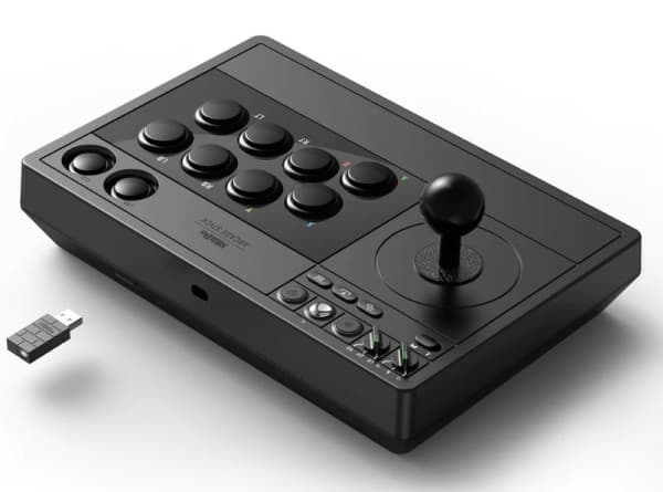 8Bitdo Arcade Stick, Joystick/Styrepinne, PC, Xbox One, Xbox One S, Xbox One X, Xbox Series S, Xbox Series X, Analog/digital, Ledning & Trådløs, RF/U