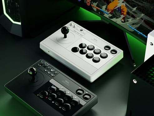 8Bitdo Arcade Stick, Joystick/Styrepinne, PC, Xbox One, Xbox One S, Xbox One X, Xbox Series S, Xbox Series X, Analog/digital, Ledning & Trådløs, RF/U