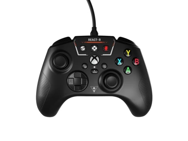 Turtle Beach REACT-R, Pad-ohjain, PC, Xbox One, Xbox Series S, Xbox Series X, D-pad, Valikkopainike, Jaa-painike, View button, Analoginen/Digitaaline