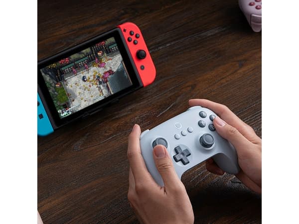 8Bitdo Ultimate C - Håndkonsoll - trådløs - Bluetooth - blå - for Nintendo Switch