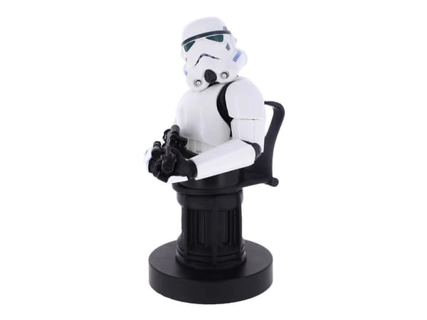 Exquisite Gaming Cable Guy Imperial Stormtrooper - Skrivebordsstativ for spillkontroll, fjernkontroll, mobiltelefon