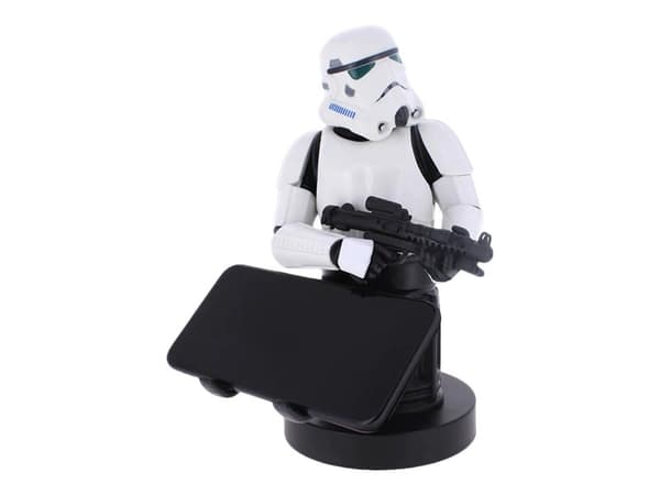 Exquisite Gaming Cable Guy Imperial Stormtrooper - Skrivebordsstativ for spillkontroll, fjernkontroll, mobiltelefon