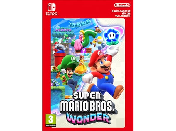 Nintendo Super Mario Bros. Wonder, Nintendo Switch, Flerspillermodus, RP (Rating Pending), Fysisk medium