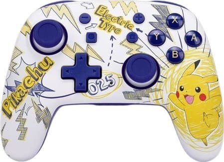 PowerA Nano Enhanced, Gamepad, Nintendo Switch, Nintendo Switch Lite, Nintendo Switch OLED, D-pute, Hjem-knapp, Analog/digital, Trådløs, Bluetooth