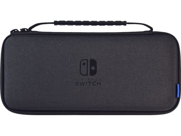 Hori NSW-810U, Hardplast, Nintendo, Sort, Nintendo Switch OLED, Nintendo Switch, Støvresistent, Ripebestandig, Glidelås