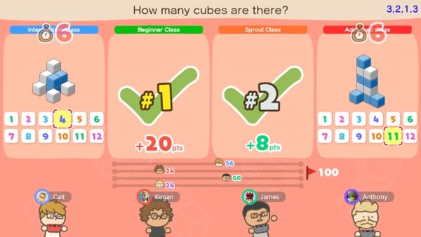 Nintendo Big Brain Academy: Brain vs Brain, Nintendo Switch, Multiplayer-läget, (Alla)