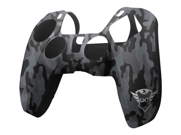Trust GXT 748, PlayStation 5, Fodral till spelkontroll, Svart, Grå, Silikon, Kina, 1 styck