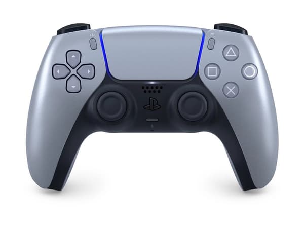 Sony DualSense - Håndkonsoll - trådløs - Bluetooth - sterlingsølv - for Sony PlayStation 5