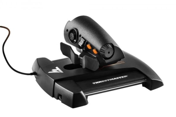 Thrustmaster TWCS Throttle, Joystick, PC, Analog, Kabel, USB, Svart