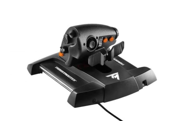 Thrustmaster TWCS Throttle, Joystick, PC, Analog, Kabel, USB, Svart