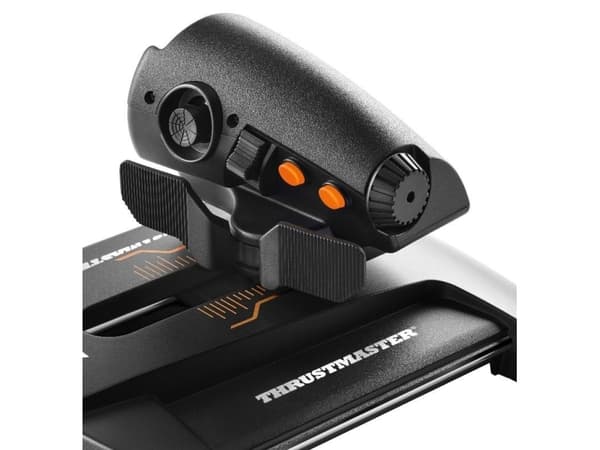 Thrustmaster TWCS Throttle, Joystick, PC, Analog, Kabel, USB, Svart