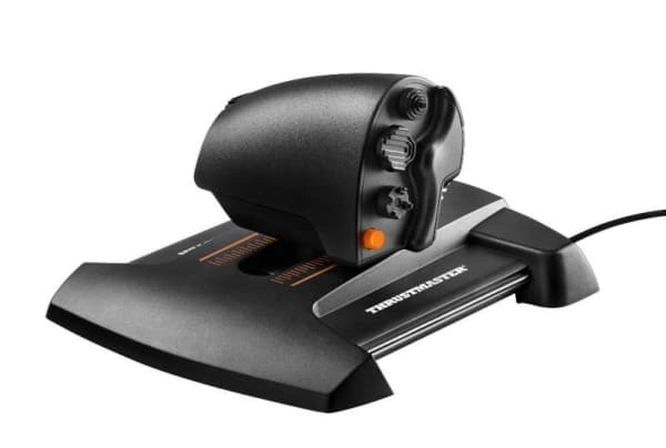Thrustmaster TWCS Throttle, Joystick, PC, Analog, Kabel, USB, Svart