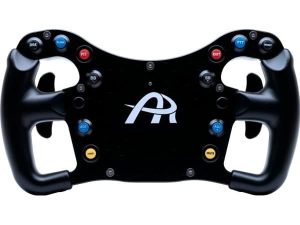 Ascher Racing F28-SC V2 - Ohjauspyörä ajosimulaattoreihin - perhostyylinen ohjauspyörä - ergonominen muoto (76080032)