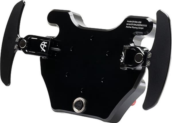 Ascher Racing B16M-USB - Painikelevy ajosimulaattoreihin - Korkea yhteensopivuus ohjauspyörien kanssa - Valmistettu korkealaatuisesta materiaalista -