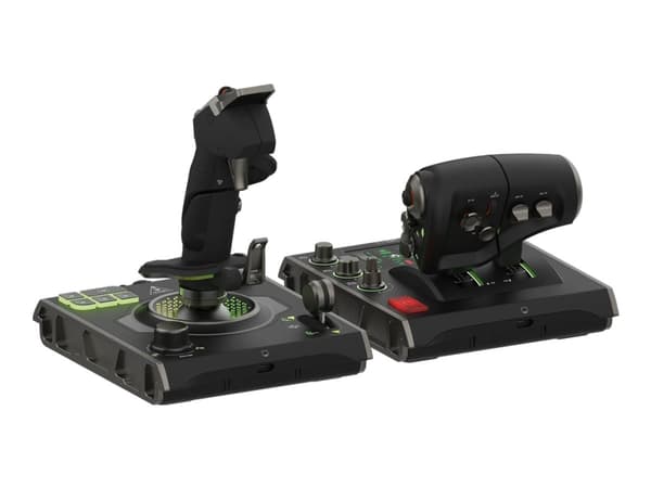 Turtle Beach VelocityOne Flightdeck - Joystick och spjäll - kabelansluten - för PC