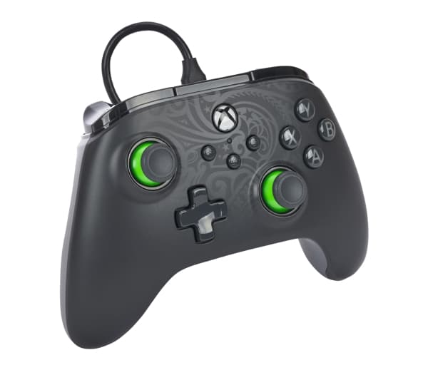 PowerA XBGP0190-01, Gamepad, PC, Xbox One, Xbox One S, Xbox One X, D-pute, Hjem-knapp, Menyknapp, Valg-knapp, Koblet med ledninger (ikke trådløs), US