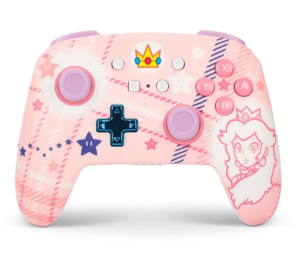 PowerA NSGP0255-01, Gamepad, Nintendo Switch, Nintendo Switch Lite, Nintendo Switch OLED, Trådløs, Bluetooth, USB Type-C, Rosa