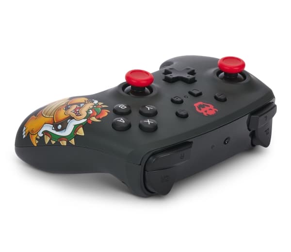 PowerA - Spelkontroll - trådlös - King Bowser - för Nintendo Switch, Nintendo Switch OLED, Nintendo Switch Lite