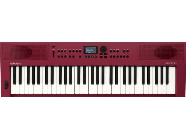 Roland GO:KEYS 3, 61 taster, Knapper, Rotasjon, lysbildeviser, USB/Bluetooth, 950 mm, 286 mm, 87 mm