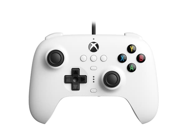 8Bitdo Ultimate - Håndkonsoll - kablet - hvit - for PC, Android, Raspberry Pi, Nintendo Switch, Steam Deck