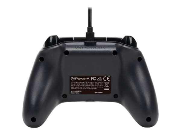 PowerA Wired Controller - Håndkonsoll - kablet - svart - for Microsoft Xbox One, Microsoft Xbox Series S, Microsoft Xbox Series X