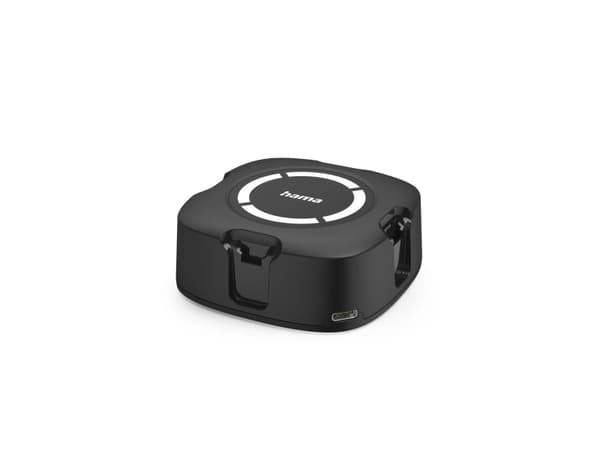Hama 00053686, Nintendo Switch, Ladestativ, Sort, Plast, USB, Koblet med ledninger (ikke trådløs)