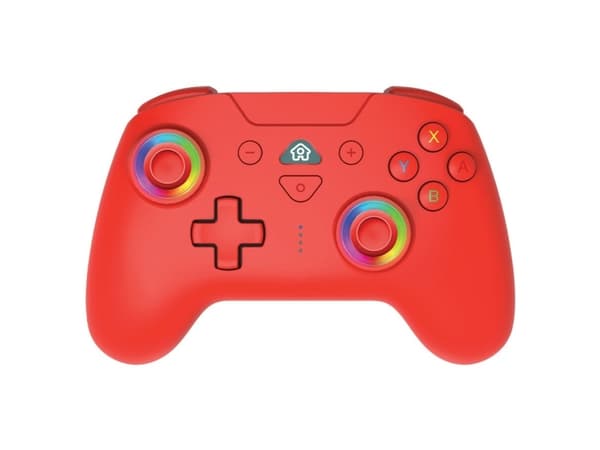 Subsonic SA5633-3, Gamepad, Nintendo Switch, D-pute, Hjem-knapp, Nullstillingsknapp, Valg-knapp, Turboknapp, Rød/grønn/blå, Trådløs, Bluetooth