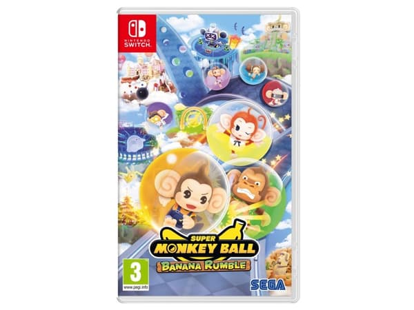 Nintendo Super Monkey Ball Banana Rumble (Switch), Nintendo Switch, Flerspillermodus, Fysisk medium