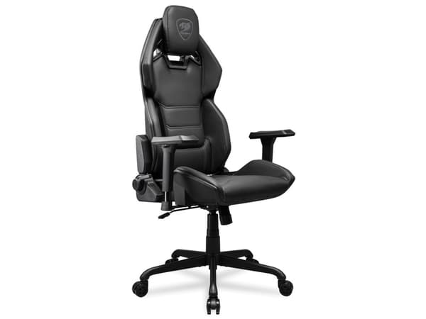 COUGAR Gaming 3MARXBLB.0001, PC-gamingstol, 136 kg, Polstret sete, Polstret ryggstøtte, Sort, Stål