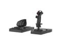 Miniatyrbilde 1 av 5: Hori HPC-045U, Joystick + motorkontrollspak, PC, Koblet med ledninger (ikke trådløs), USB, Sort, Kabel