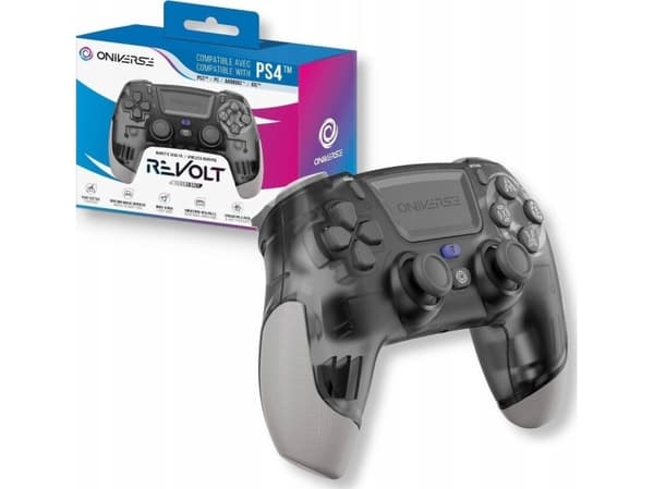Oniverse Revolt Grey Bluetooth Gamepad Analogue / Digital PC, PlayStation 4